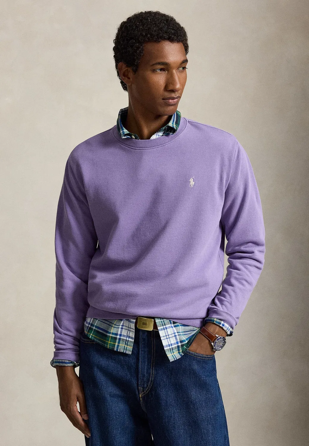 Толстовка с петлевой структурой - толстовка Polo Ralph Lauren, Wisteria