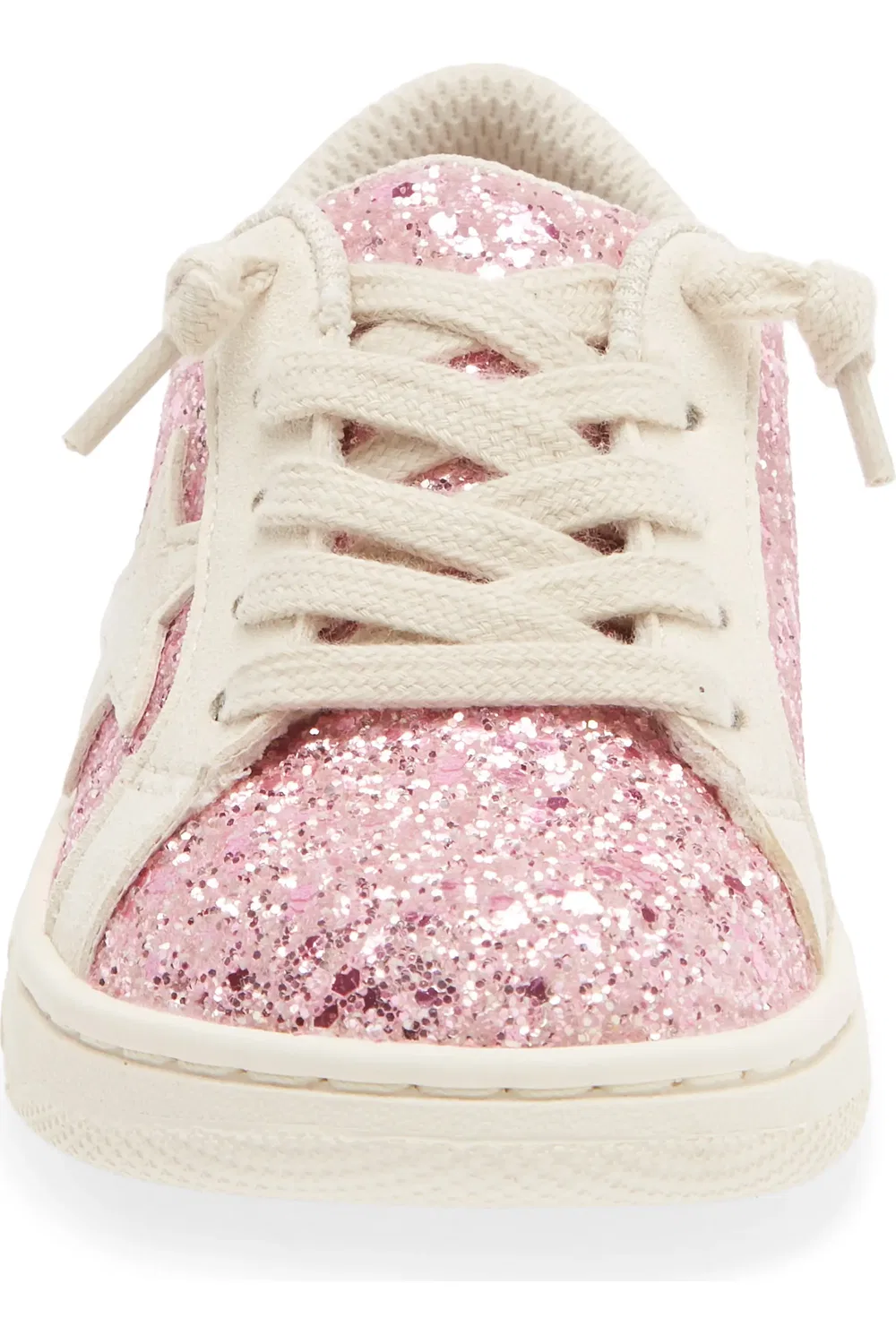 Кроссовки детские с блестками Kinely L'AMOUR, Glitter Pink — фото 4
