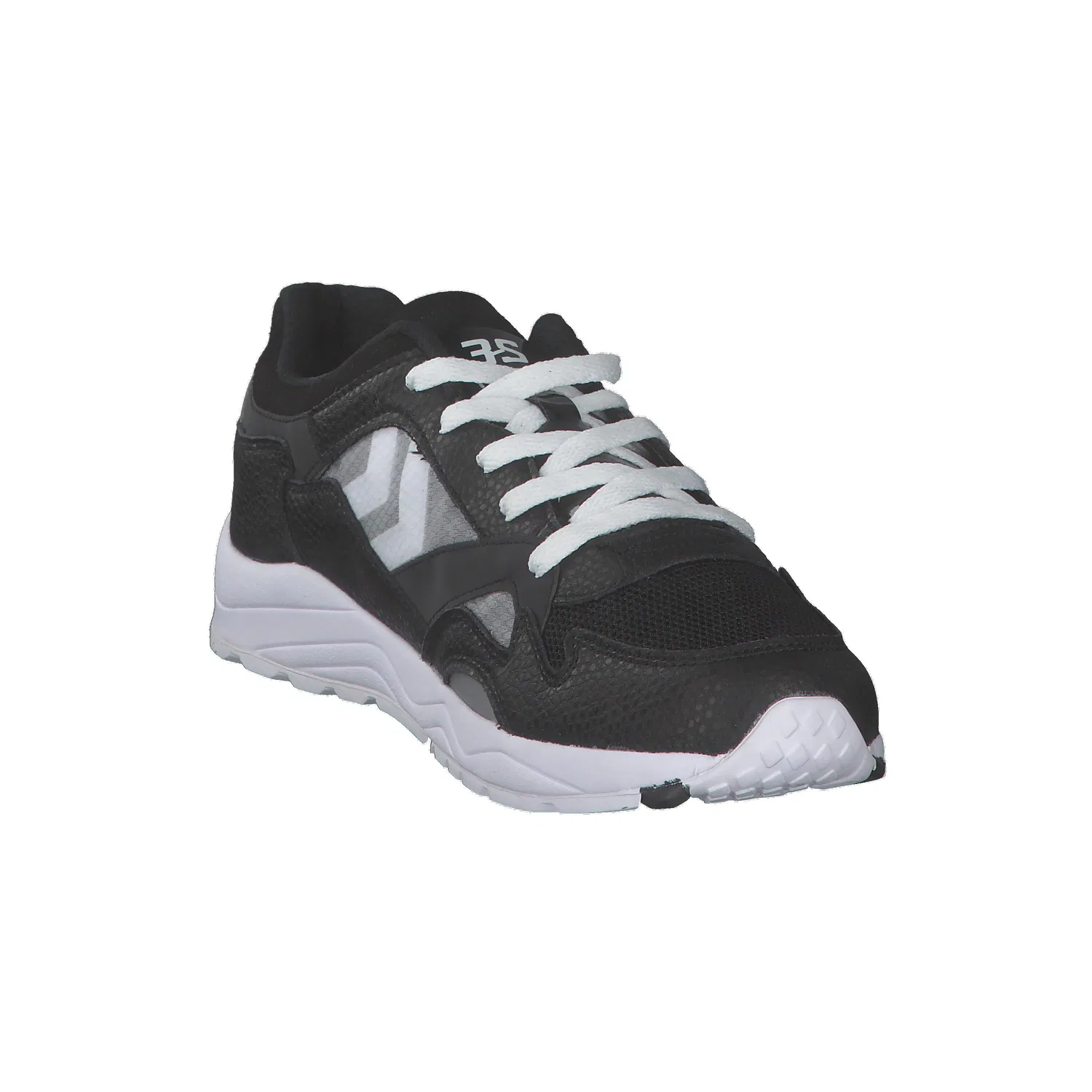 Детские кроссовки Edmonton 3S Leather Hummel, Schwarz / Weiss — фото 2