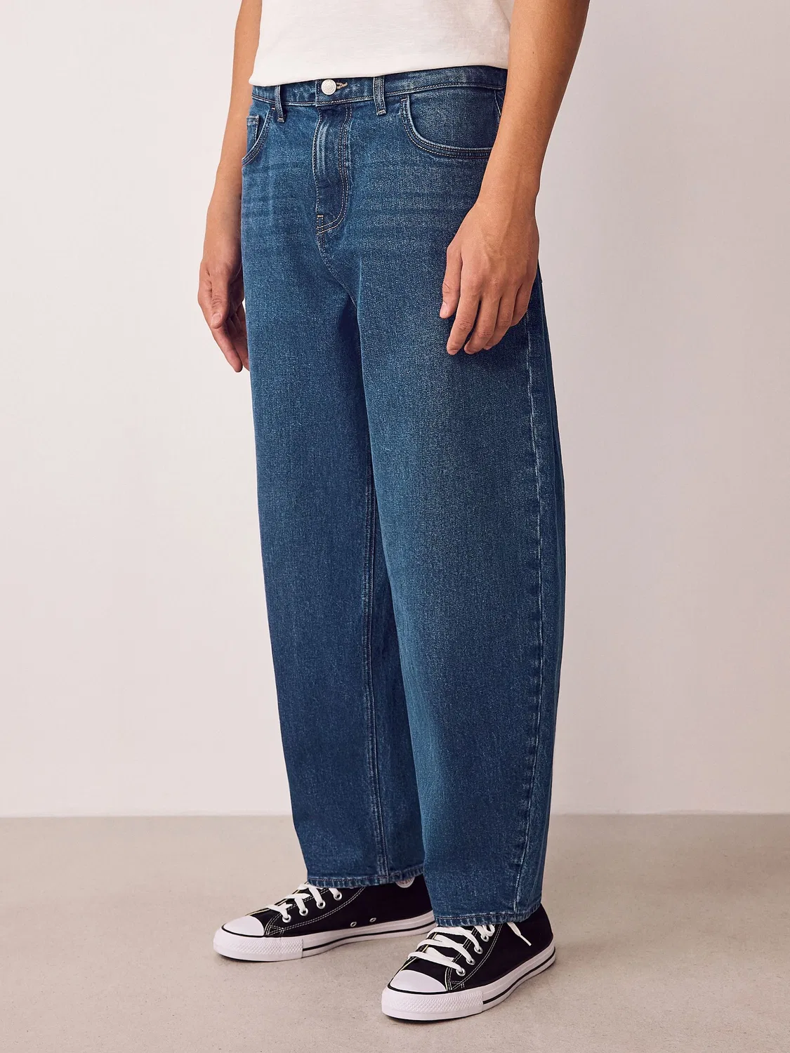 Джинсы barrel fit, Blue Classic Vintage Next, синий