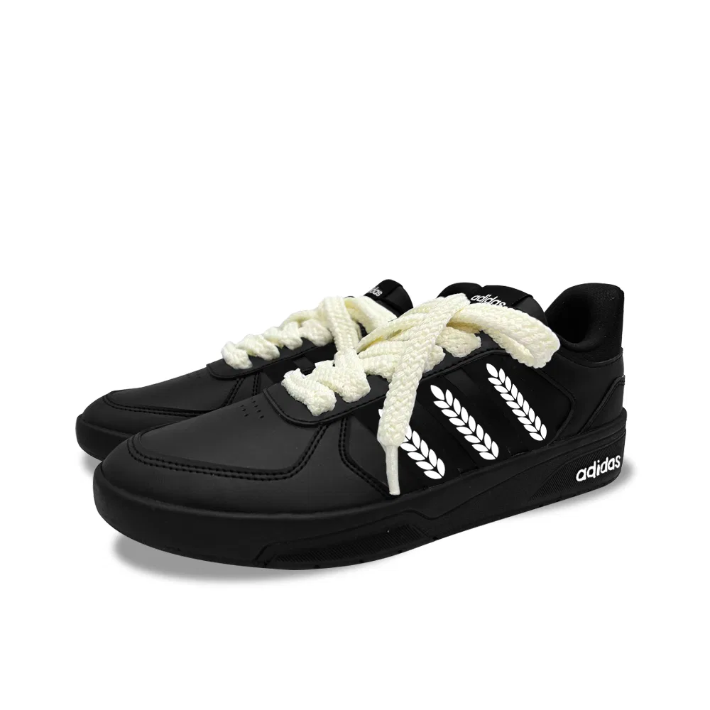 Детские кроссовки-скейтборд низкие Adidas, Black — фото 4