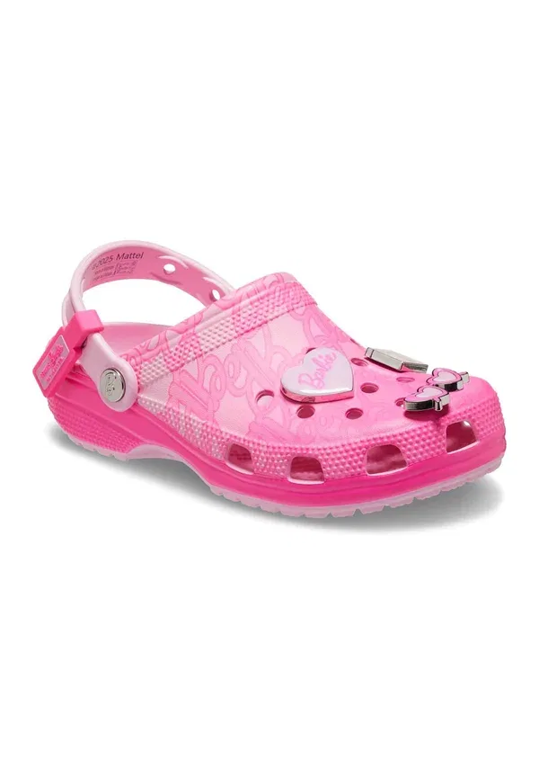 Классические сабо Барби Crocs, мультиколор — фото 2