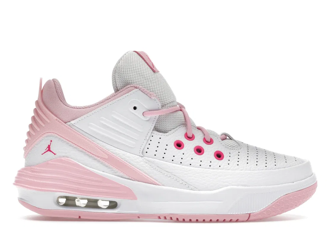 Детские кроссовки Lifestyle Jordan Max Aura 5 Jordan, White Fierce Pink Medium Soft Pink