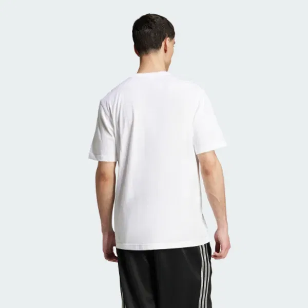 Футболка с логотипом Trefoil Essential, Adidas, белый — фото 3