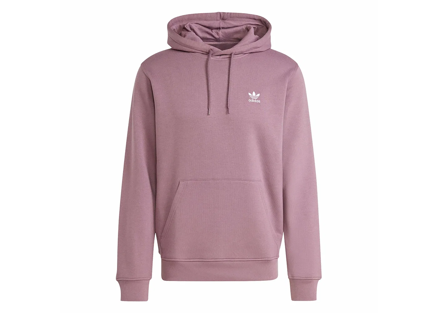 Мужская худи с капюшоном Trefoil Essentials Adidas, Shadow Fig
