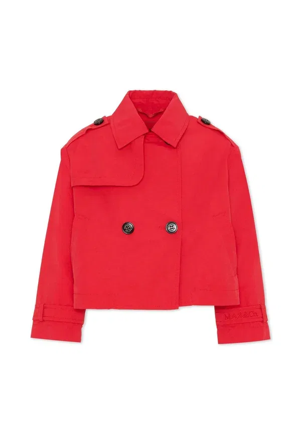 Куртка хлопковая Trench Max&Co., red, красный