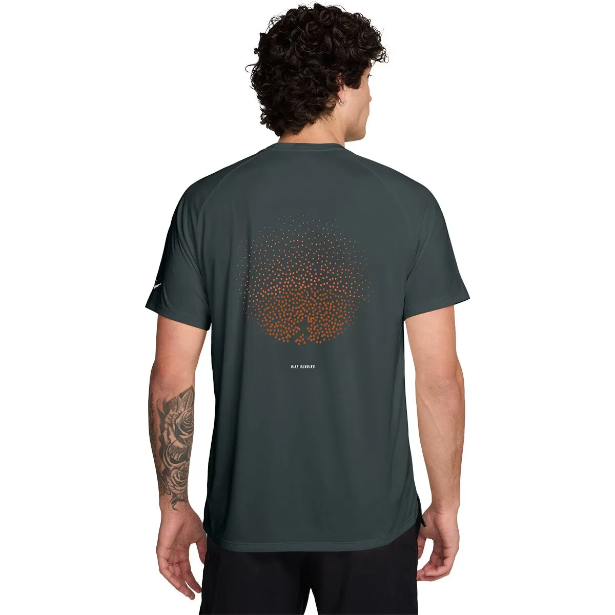 Мужская футболка с принтом Nike Dri-FIT ADV Distant Dreams T-Shirt, Black Spruce — фото 3
