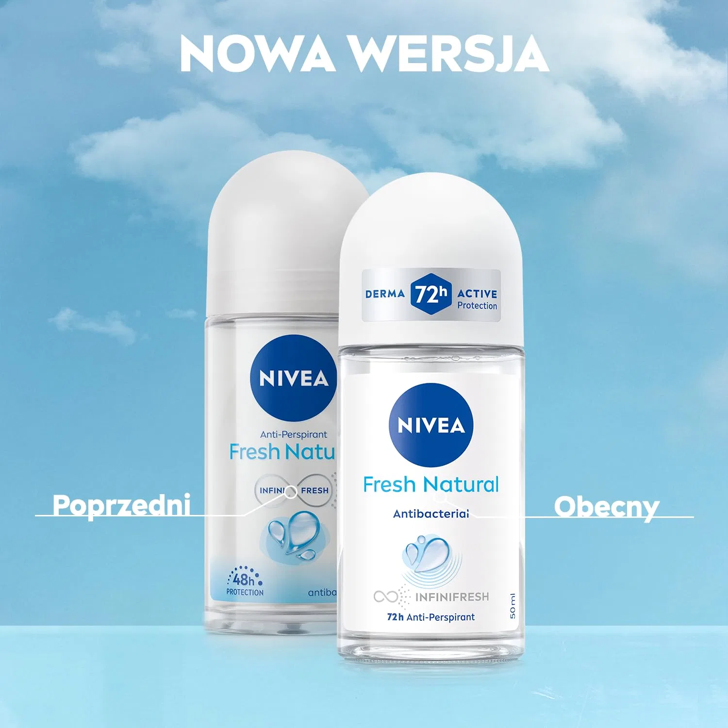Антиперспирант NIVEA Fresh Natural, 50 мл — фото 3