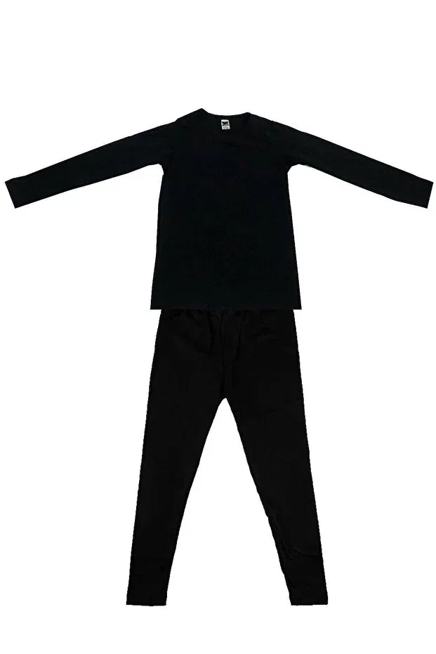 Детское термобелье для мальчиков хлопковое J.J.Jilly Jolly Baby&Kids, Black