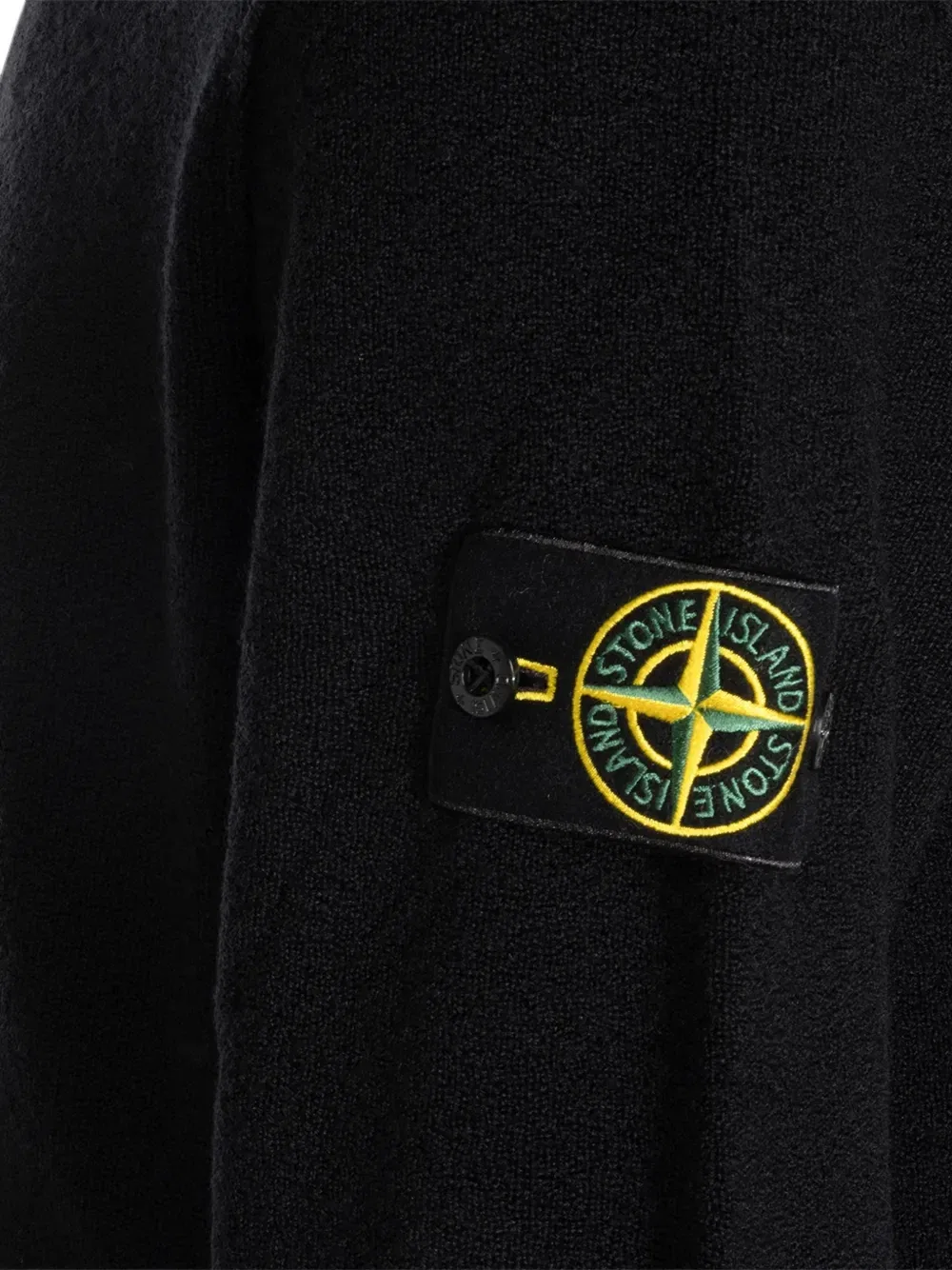 Джемпер из 100% шерсти RWS 5100012 Stone Island, черный — фото 3