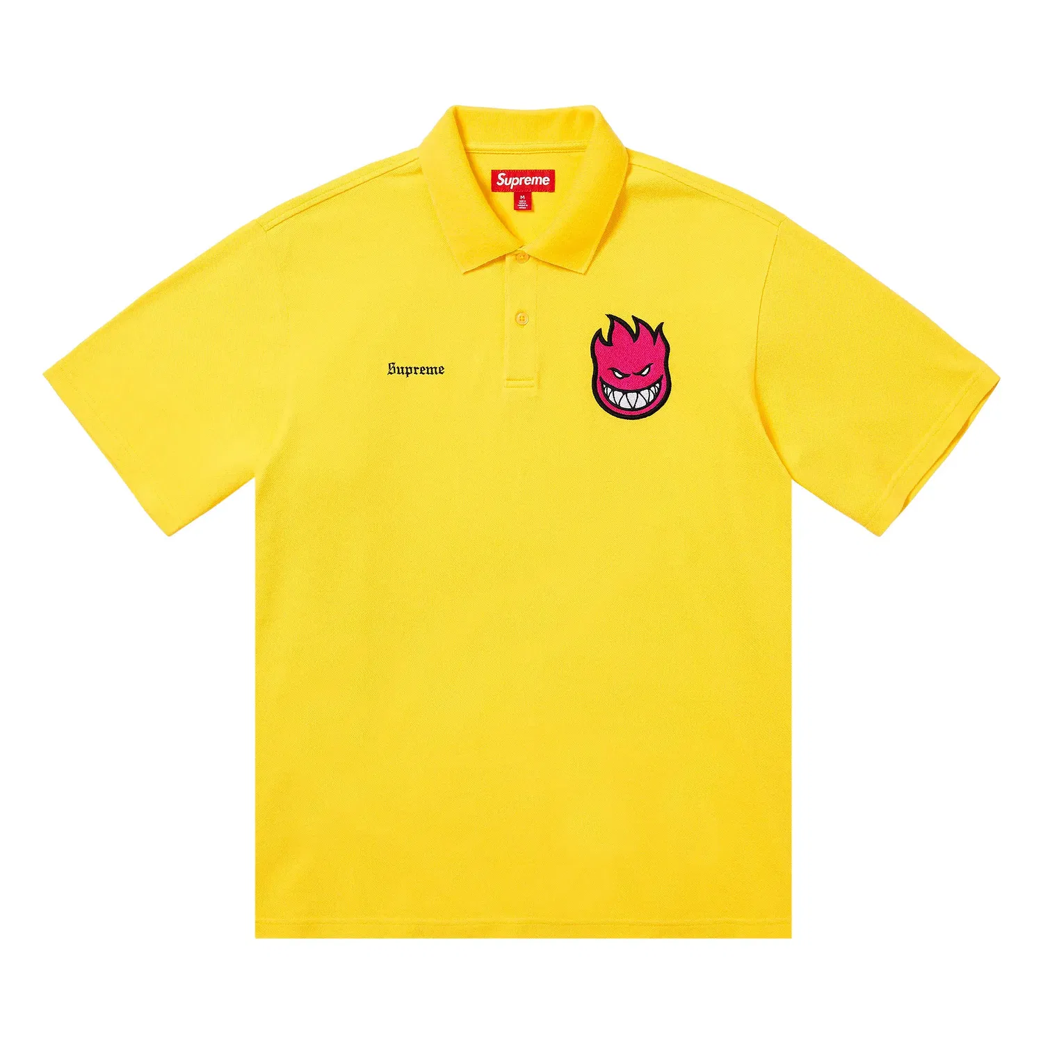 Поло Supreme x Spitfire, желтый