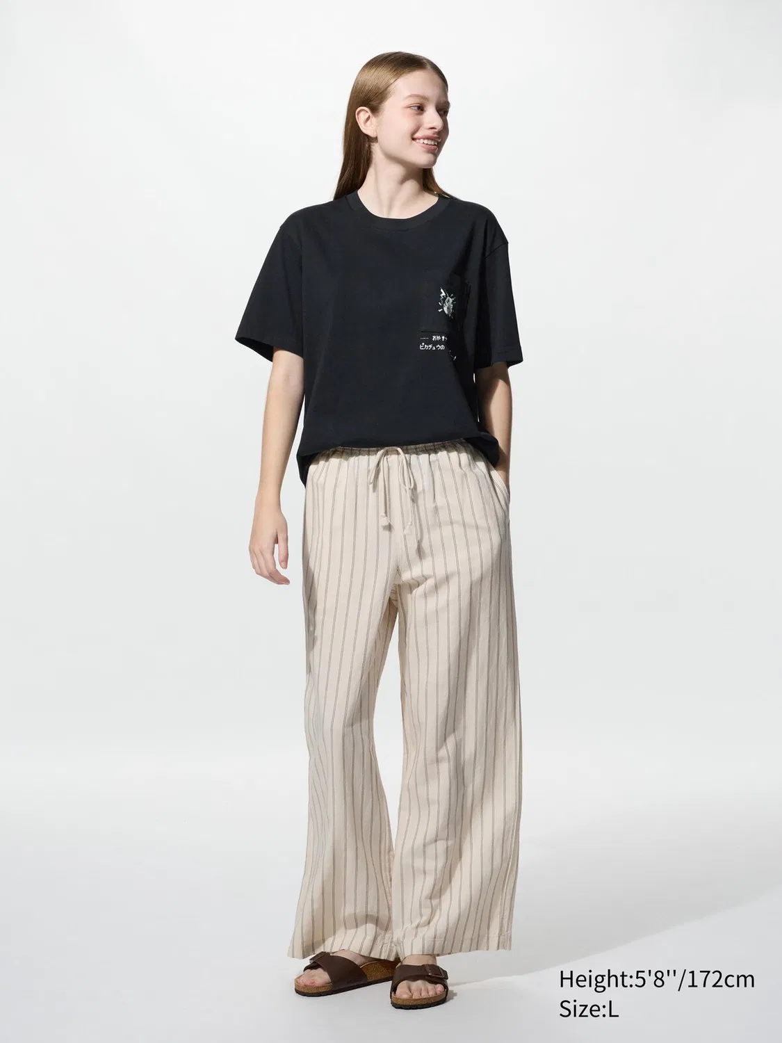 Футболка Uniqlo Pokémon UT, графический принт по мотивам Pokémon, черный — фото 4