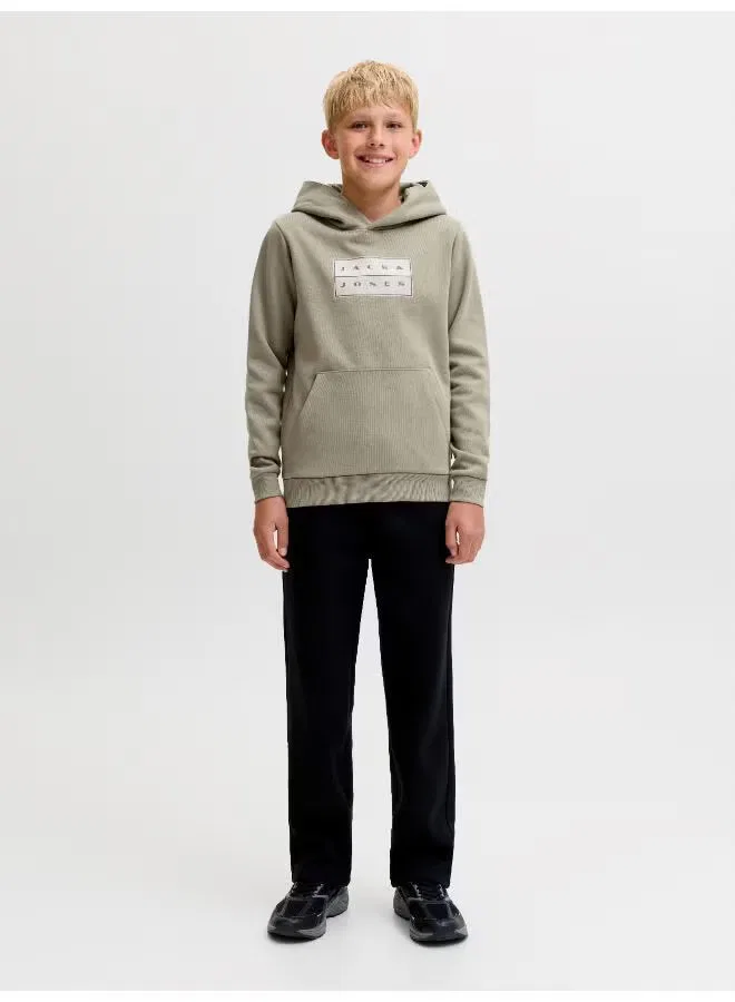 Худи с принтом Youth Fusion Jack & Jones Junior, вестивер — фото 4