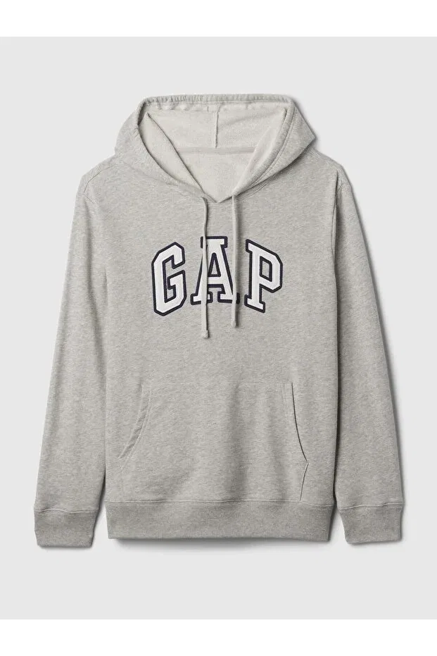 Женские свитшот с принтом Gap, Gray-000 — фото 2