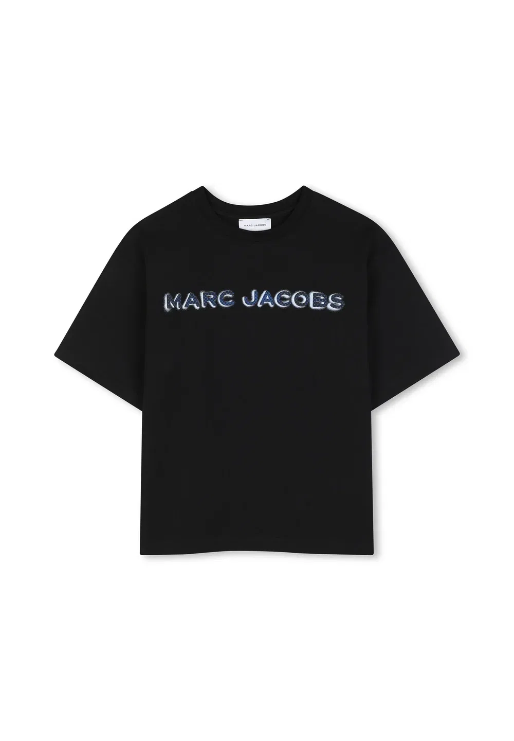 Футболка с принтом "manches courtes" - футболка с принтом Marc Jacobs Kids, Black