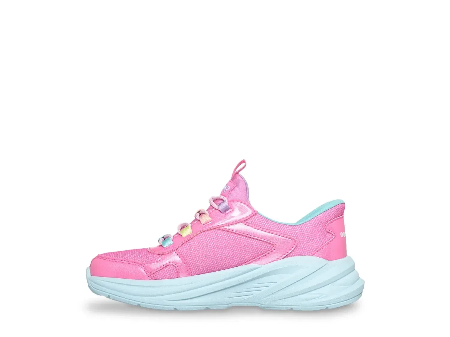Кроссовки Slip-On с фиксацией, Hyper-Quest Charm Pop, Skechers, Medium Pink — фото 3