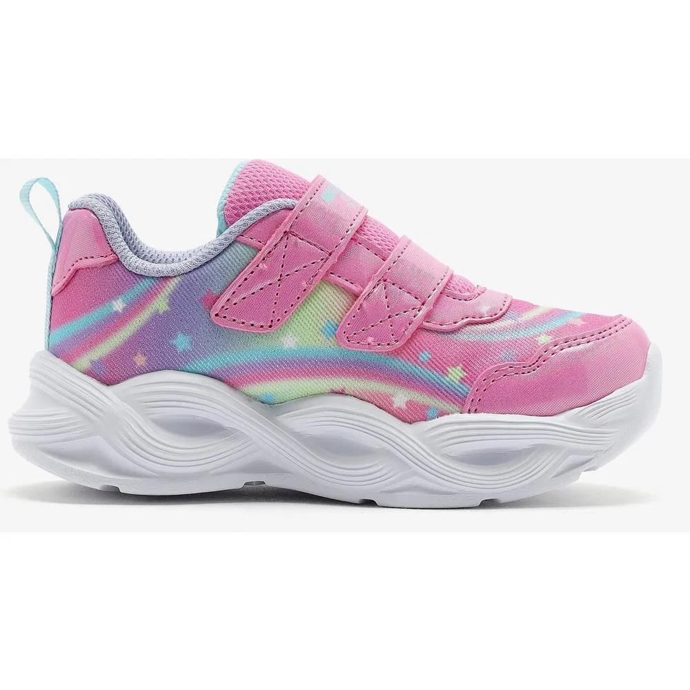 Детские кроссовки для девочек светящиеся Twisty Glow Skechers — фото 3