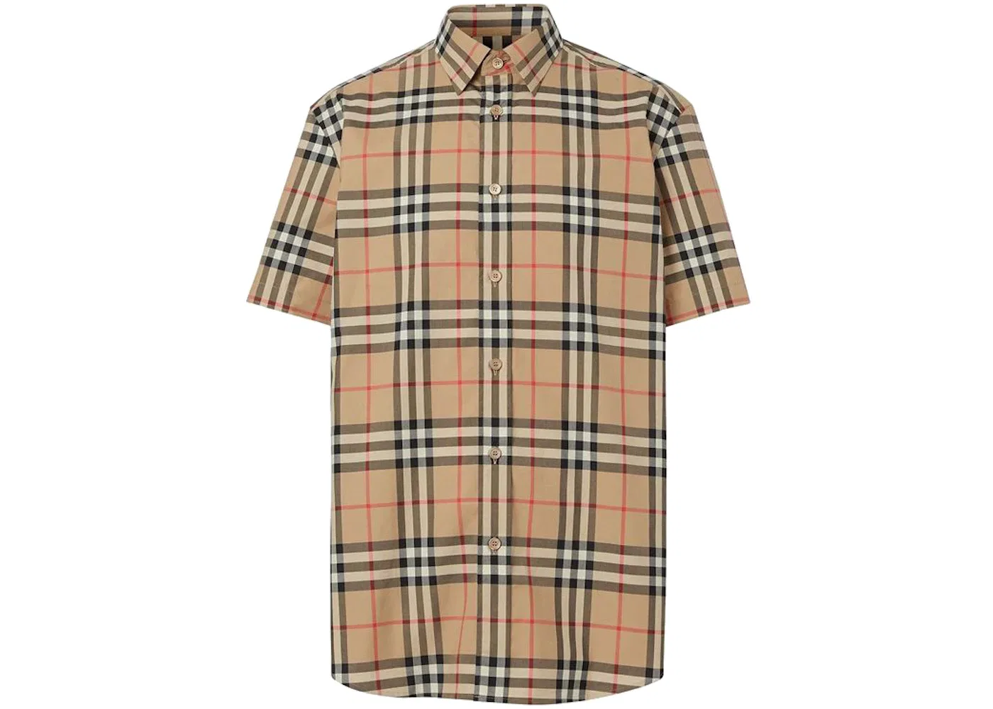 Мужская рубашка с принтом Shirt Burberry, Beige