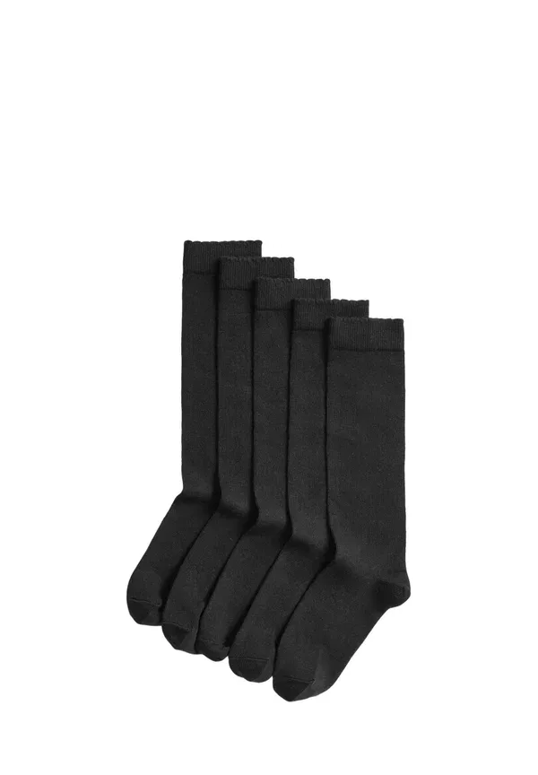 Носки гольфы 5 пар Knee High Marks & Spencer, черный