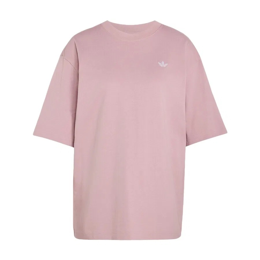 Футболка ADIDAS ORIGINALS 'Essentials' сиреневого цвета