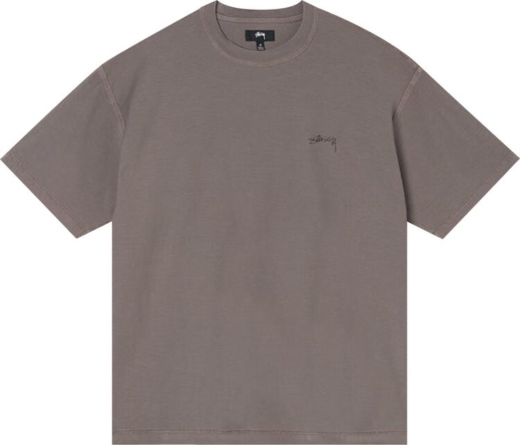 

Футболка Stussy Lazy Tee 'Brown', коричневый