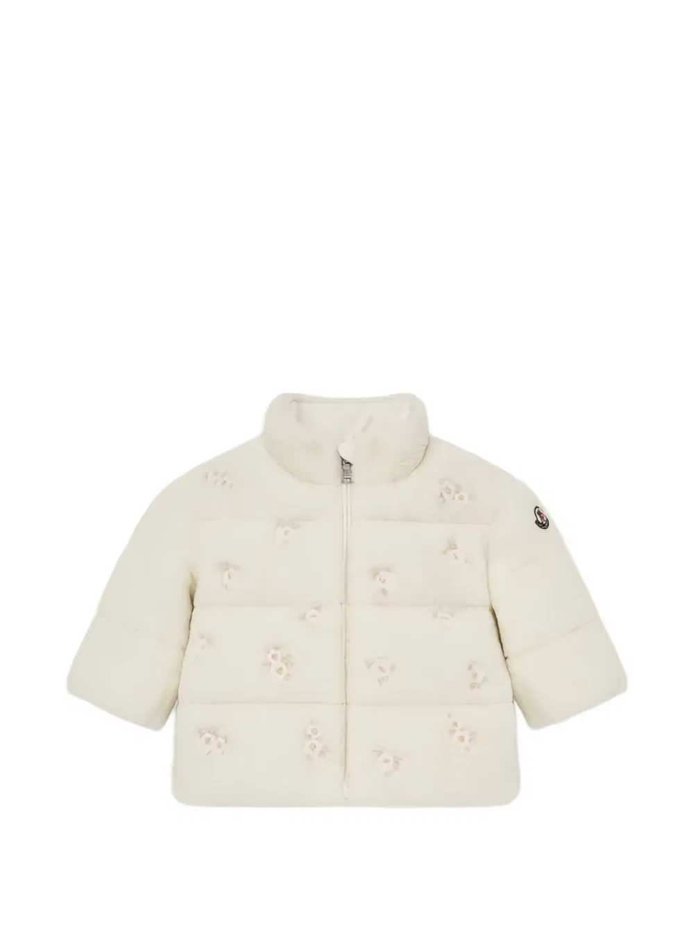 Куртка утепленная Moncler Enfant, белый