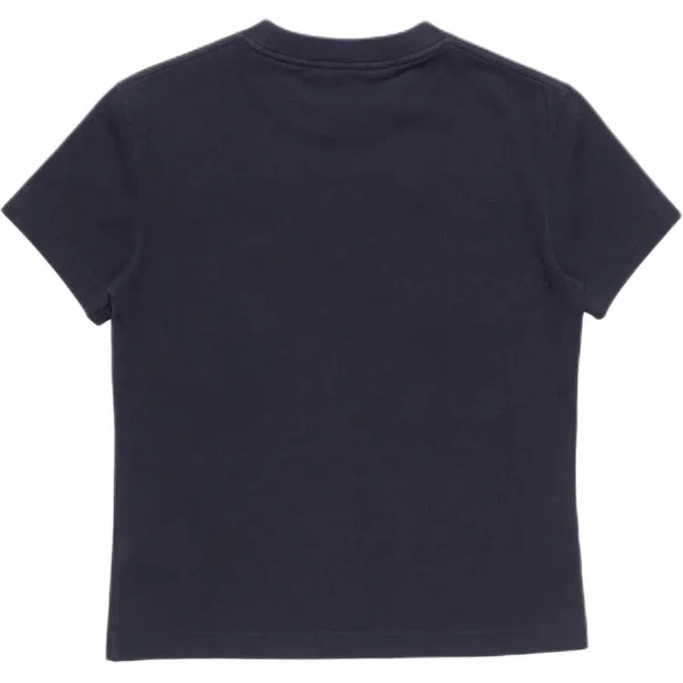 Детская футболка с круглым вырезом Acne Studios, Dark Marine Blue — фото 3