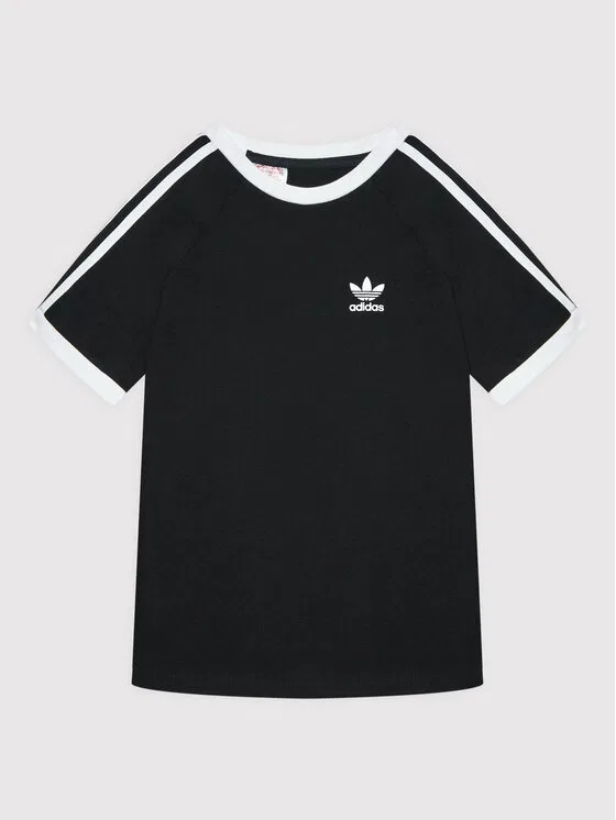 Футболка regular fit 3-Stripe Adidas, черный