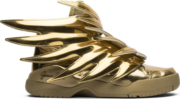 

Кроссовки Adidas Jeremy Scott x Wings 3.0 'Solid Gold', золотой, Желтый, Кроссовки Adidas Jeremy Scott x Wings 3.0 'Solid Gold', золотой