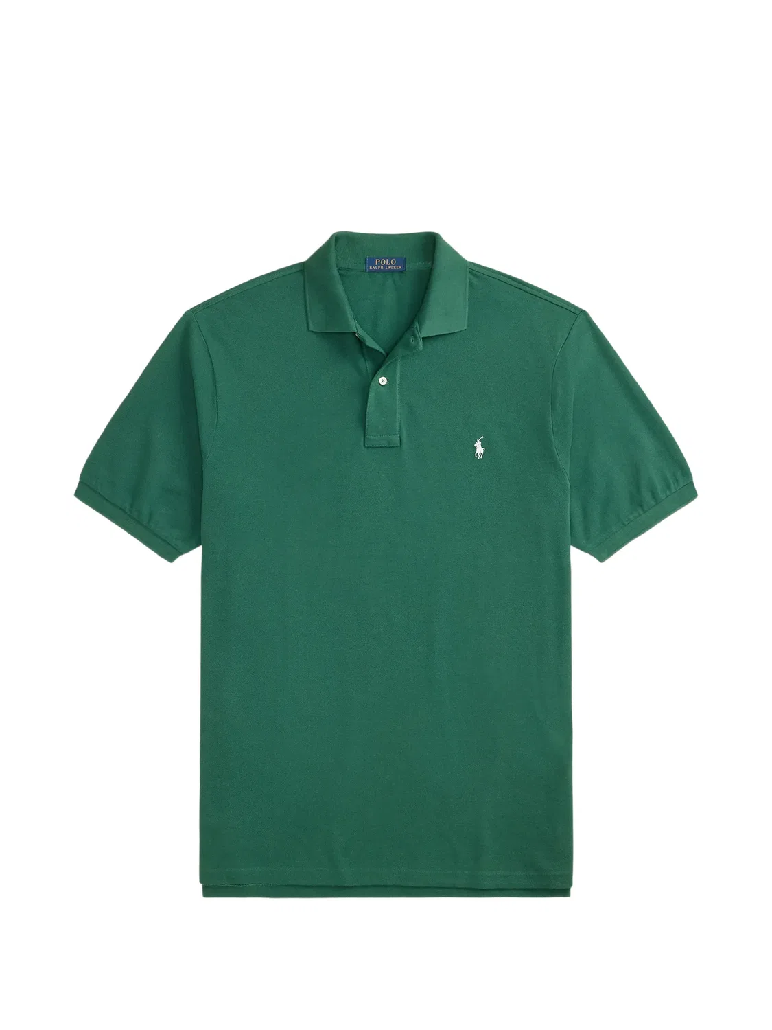 Поло с вышивкой пони, зеленое Polo Ralph Lauren, зеленый