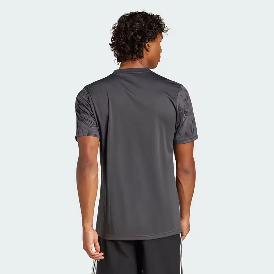 Спортивная футболка с коротким рукавом T Icon25 Jsy M adidas, Серый — фото 2