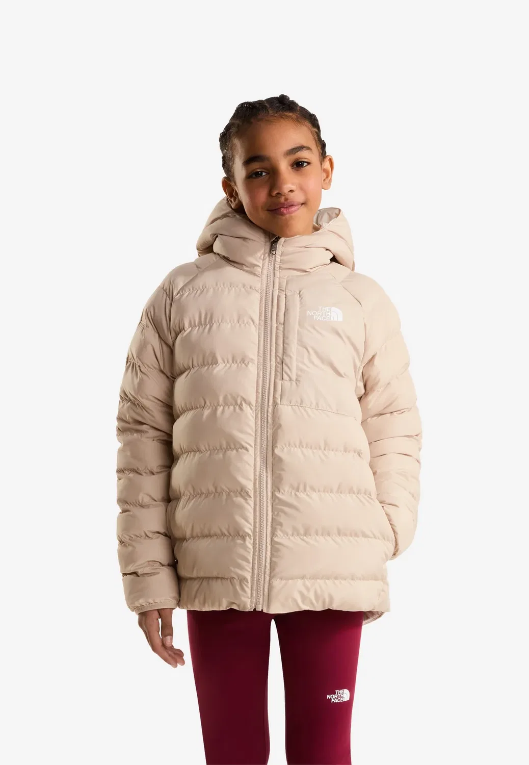 Двустороннее перрито - зимняя куртка The North Face, Timeless Taupe — фото 2