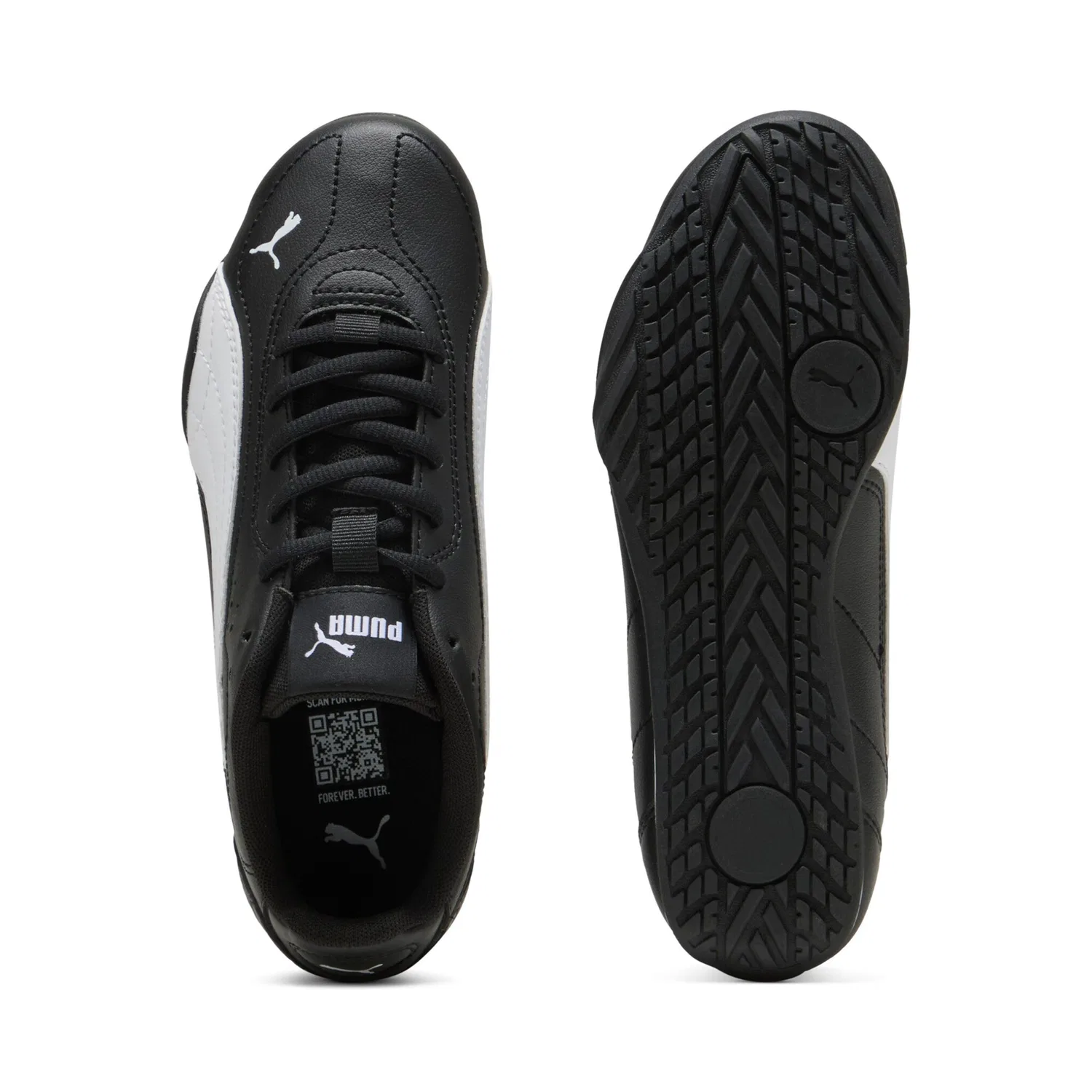 Детские кроссовки с SOFTFOAM+ стелькой PUMA, Black/White — фото 4