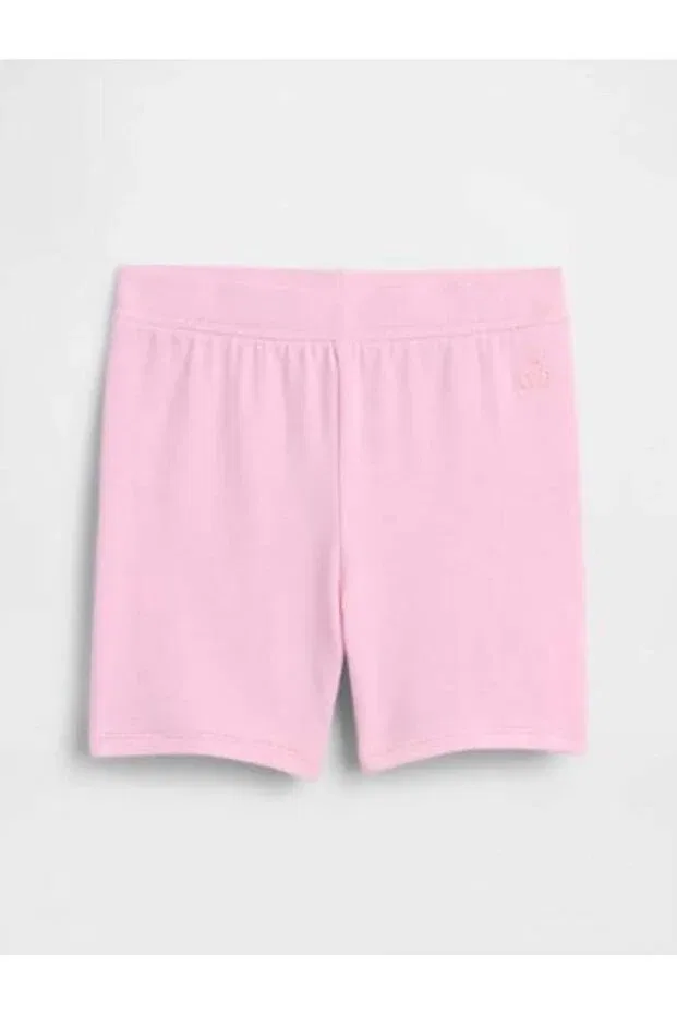 Детские шорты-байкеры для девочек стрейч-хлопковые Gap Kids, Pink