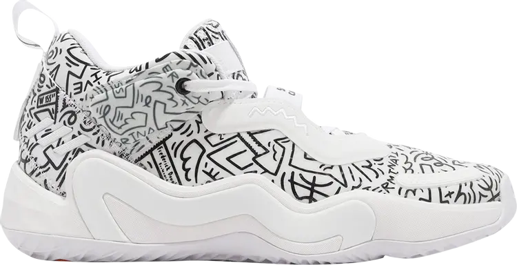 

Кроссовки Adidas D.O.N. Issue #3 GCA, белый