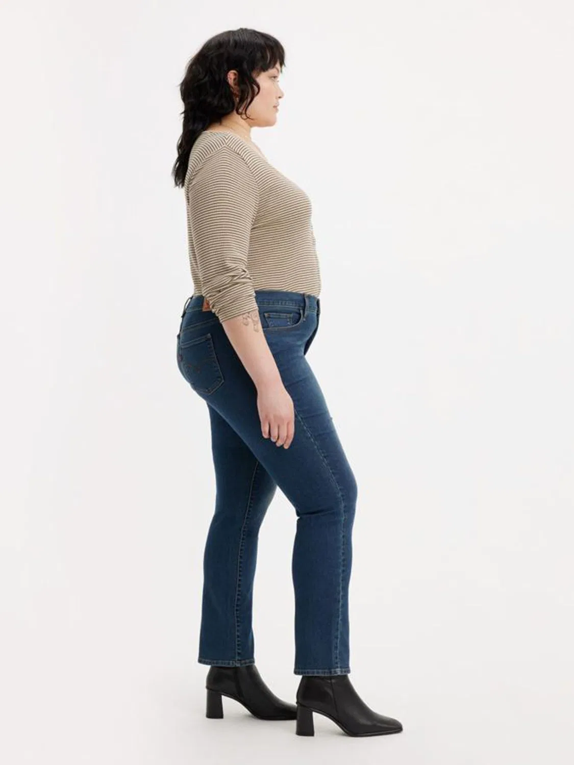 Levi's Zealous Blue Curve 311 Моделирующие прямые джинсы — фото 2