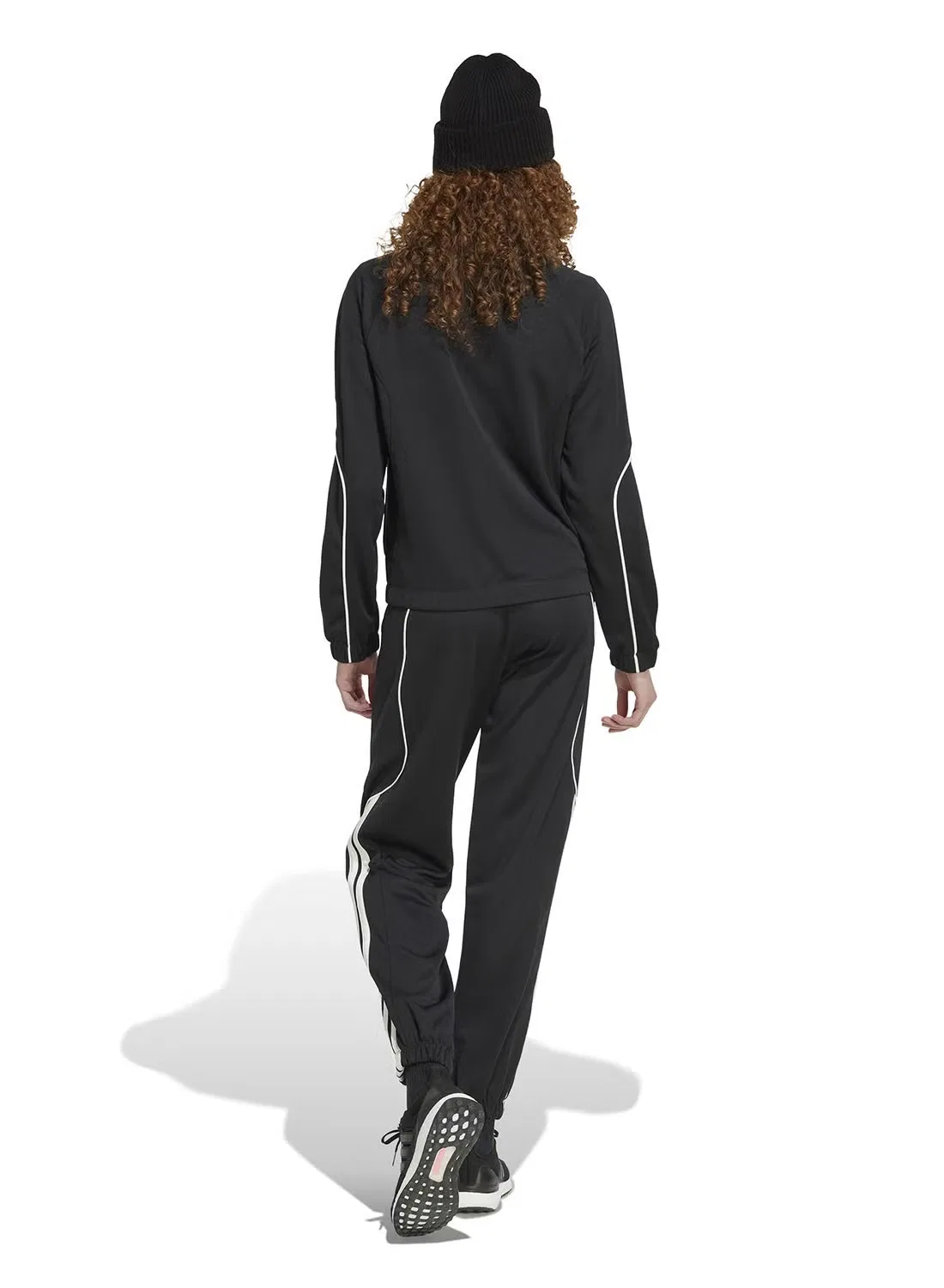 Спортивный костюм с логотипом Stadium 3-stripes Adidas, черный — фото 2