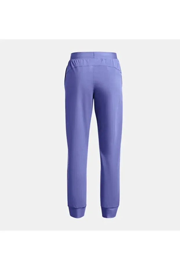 Детские спортивные штаны для девочек с зауженным кроем Under Armour, Purple — фото 2