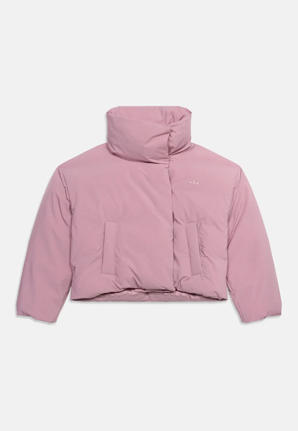 Детская пуховая куртка - зимняя куртка Adidas Originals, Magic Mauve — фото 3