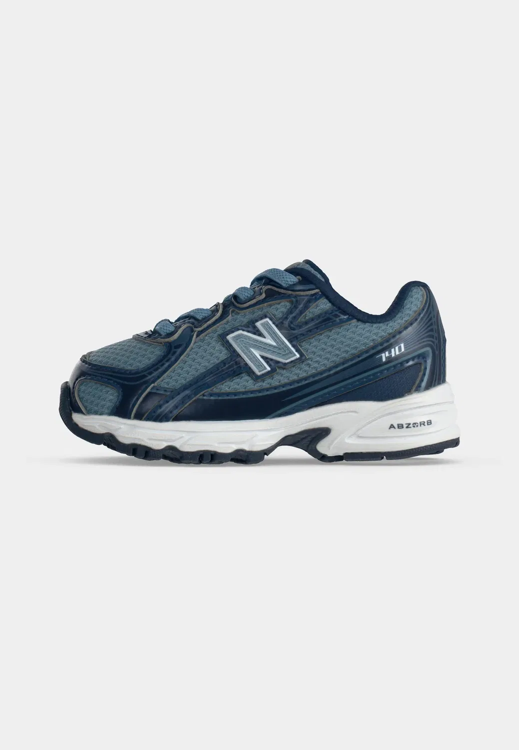 740 унисекс - детская обувь New Balance, Shadow Blue/Navy — фото 2