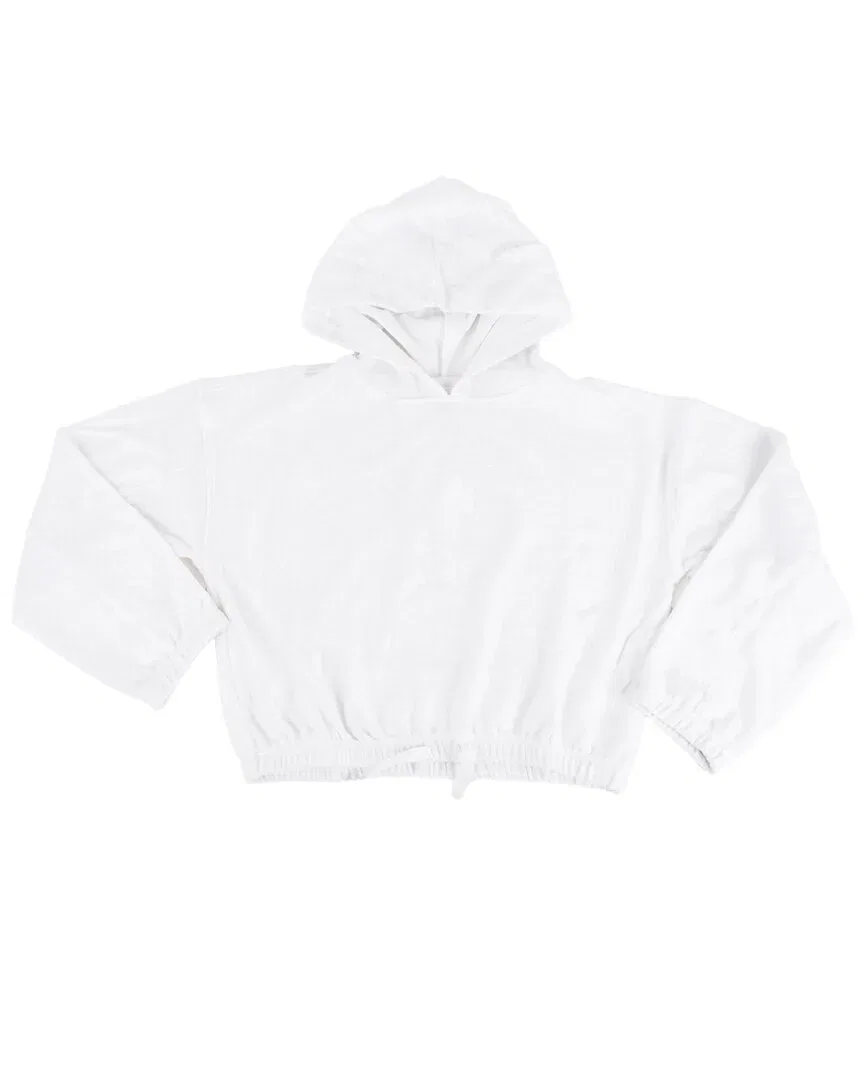 Детское худи для девочек с капюшоном Shade Critters, White