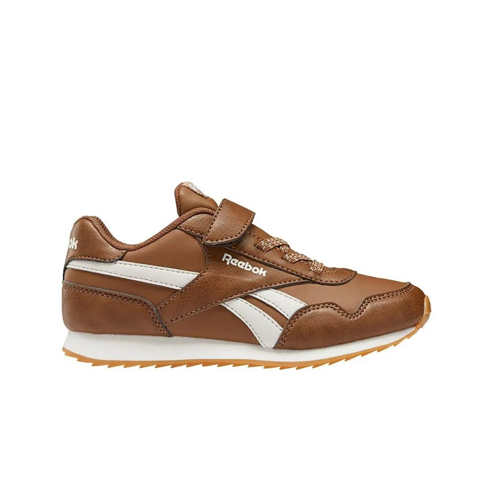 Детские кроссовки для мальчиков с липучкой Royal Classic Jogger 3 Reebok, Brush Brown Chalk — фото 2