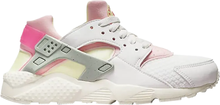 

Кроссовки Nike Huarache Run GS 'Summit White Citron Tint', белый