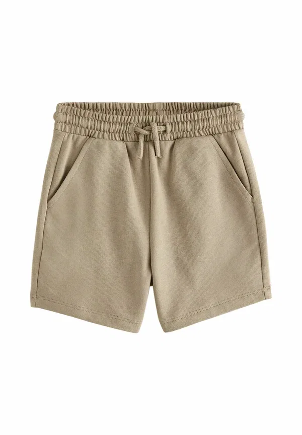 Комплект из 3 шорт, хлопок, jersey shorts 3 pack, Next, коричневый/кремовый — фото 4