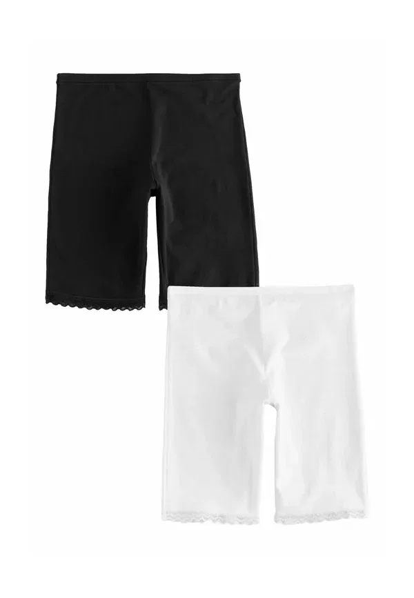 Трусы комплект 2 шт Boyshorts Next Black, White, белый/черный