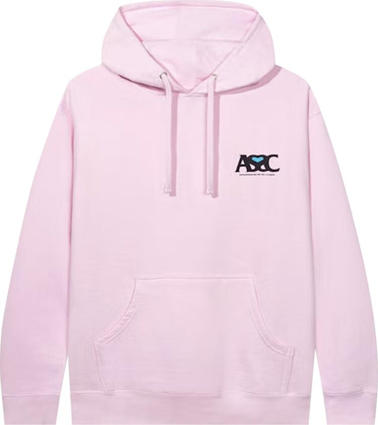 

Худи Anti Social Social Club Negative Space Hoodie 'Pink', розовый