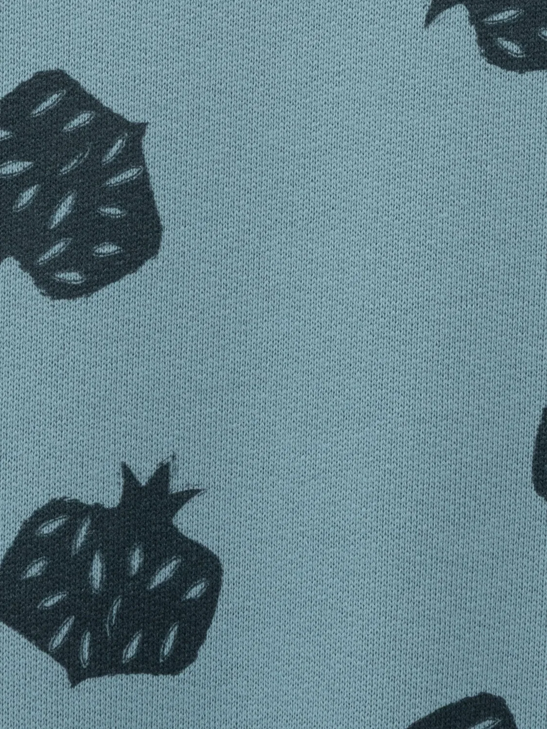 Knot Свитшот Pom Pop с принтом граната, синий — фото 2