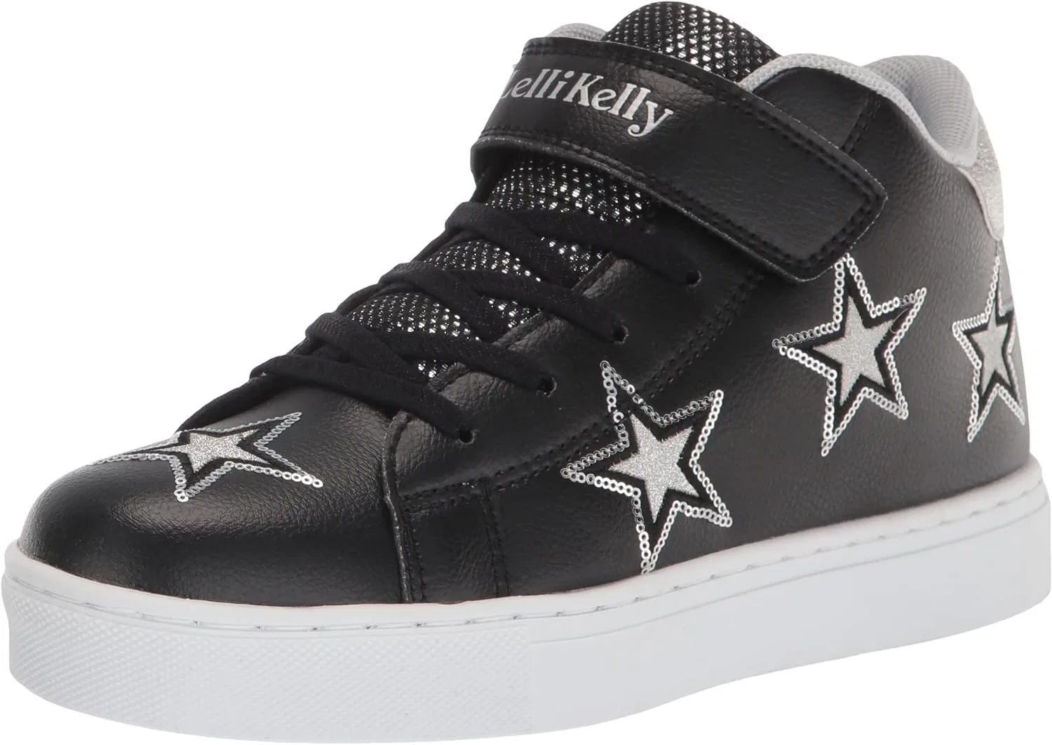 Детские кроссовки для девочек Lelli Kelly, White/Gold Stars