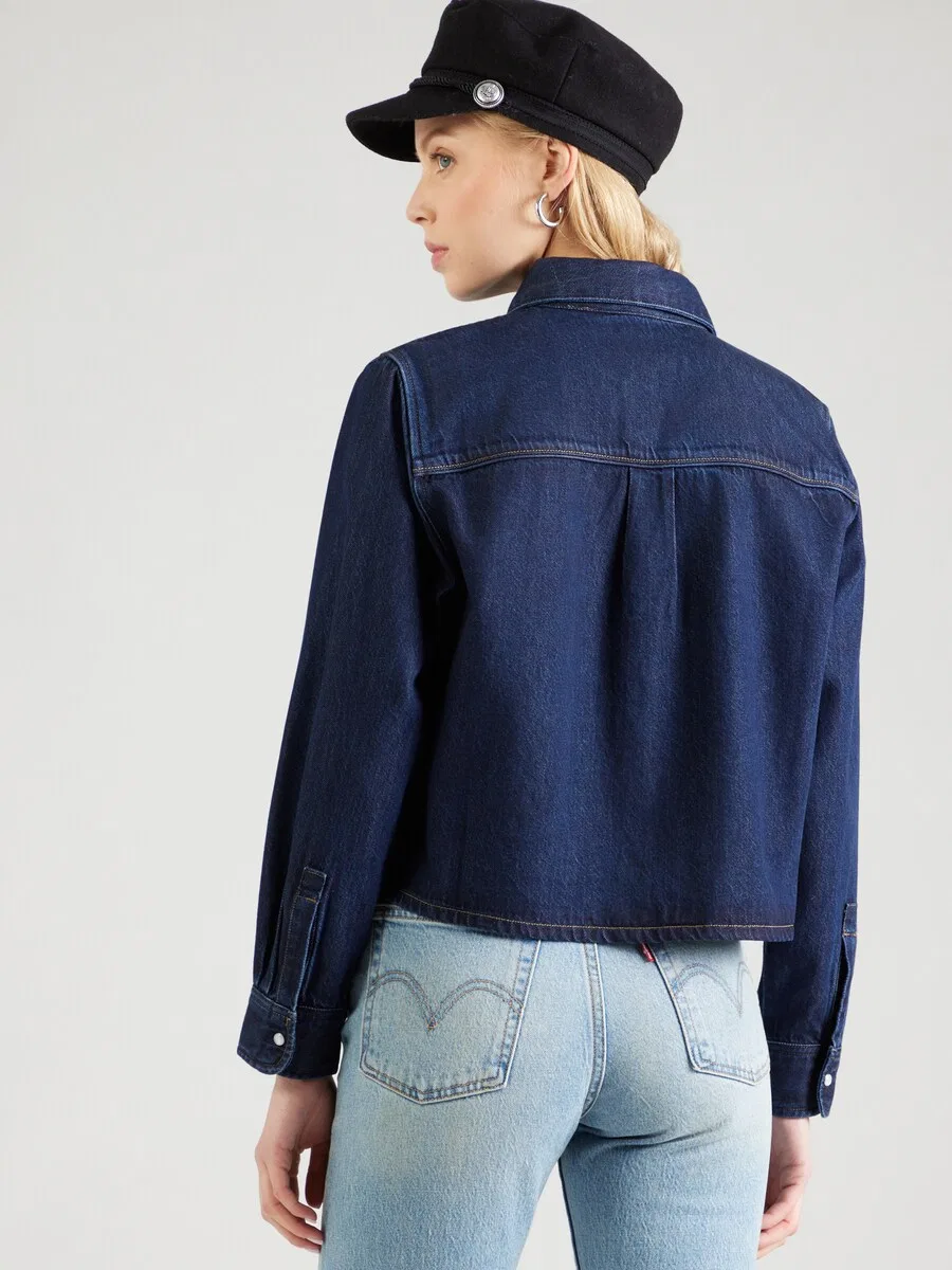 Куртка LEVI'S Between-Season 'Logan' из синего денима — фото 4