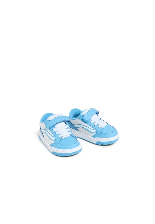 Кроссовки кожаные Hylane v Vans Blue White, белый/синий — фото 2